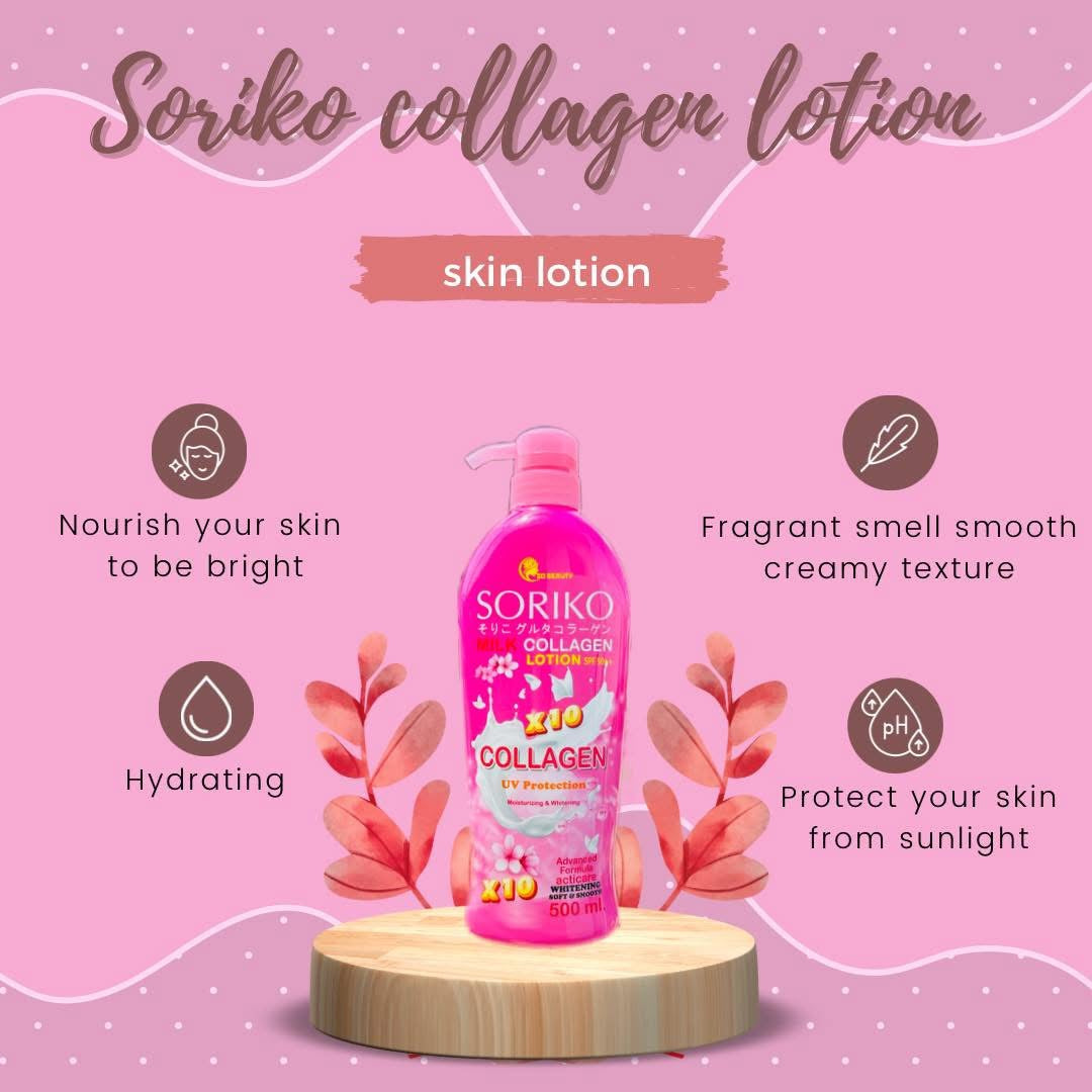 Soriko Milk Collagen Lotion