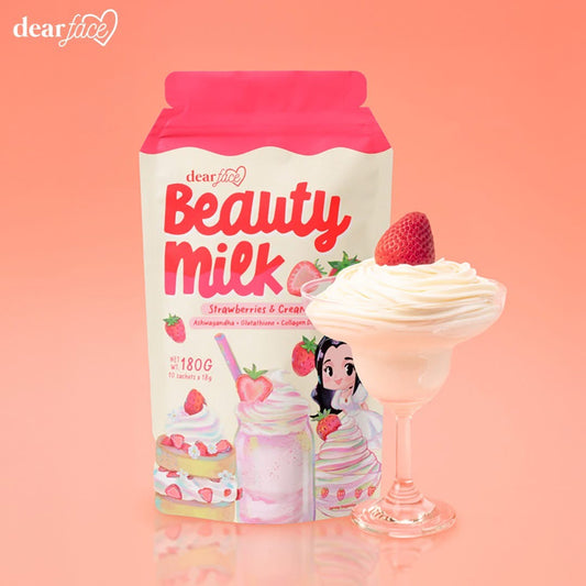 Beauty Milk Strawberries & Cream
