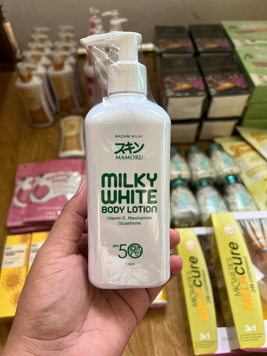 Mamoru Milky White Body Lotion - 235ml