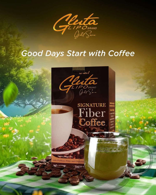 Gluta Lipo Gold Series Signature Fiber Coffee