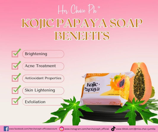 Her Choice Ph Kojic Papaya Soap