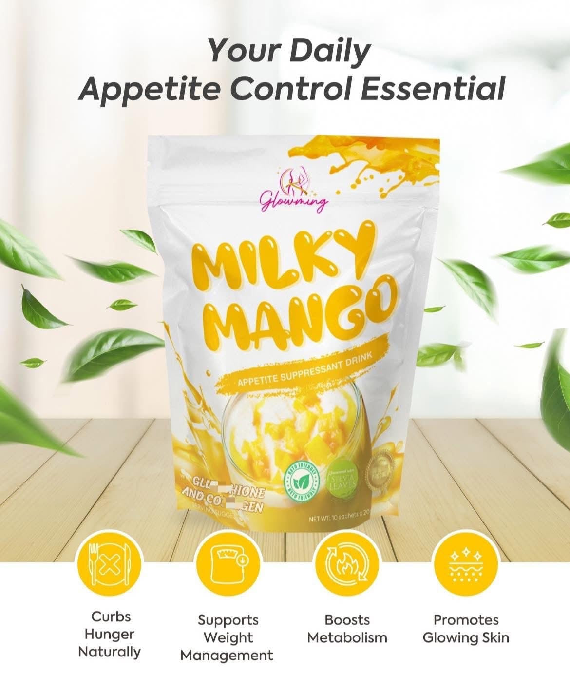 Glowming Milky Mango Drink