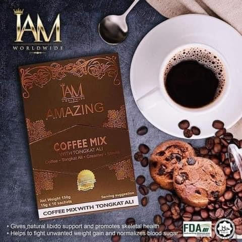 IAM Worldwide Amazing - Coffee Mix with Tongkat Ali