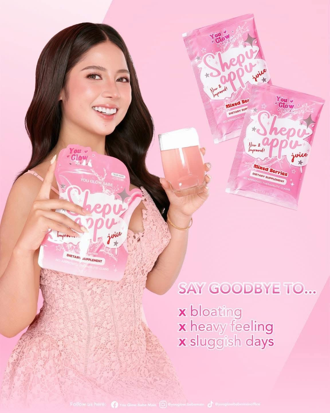 You Glow Babe - Shepu Appu New and Improved Juice ( New Formula with Probiotic and Prebiotic )