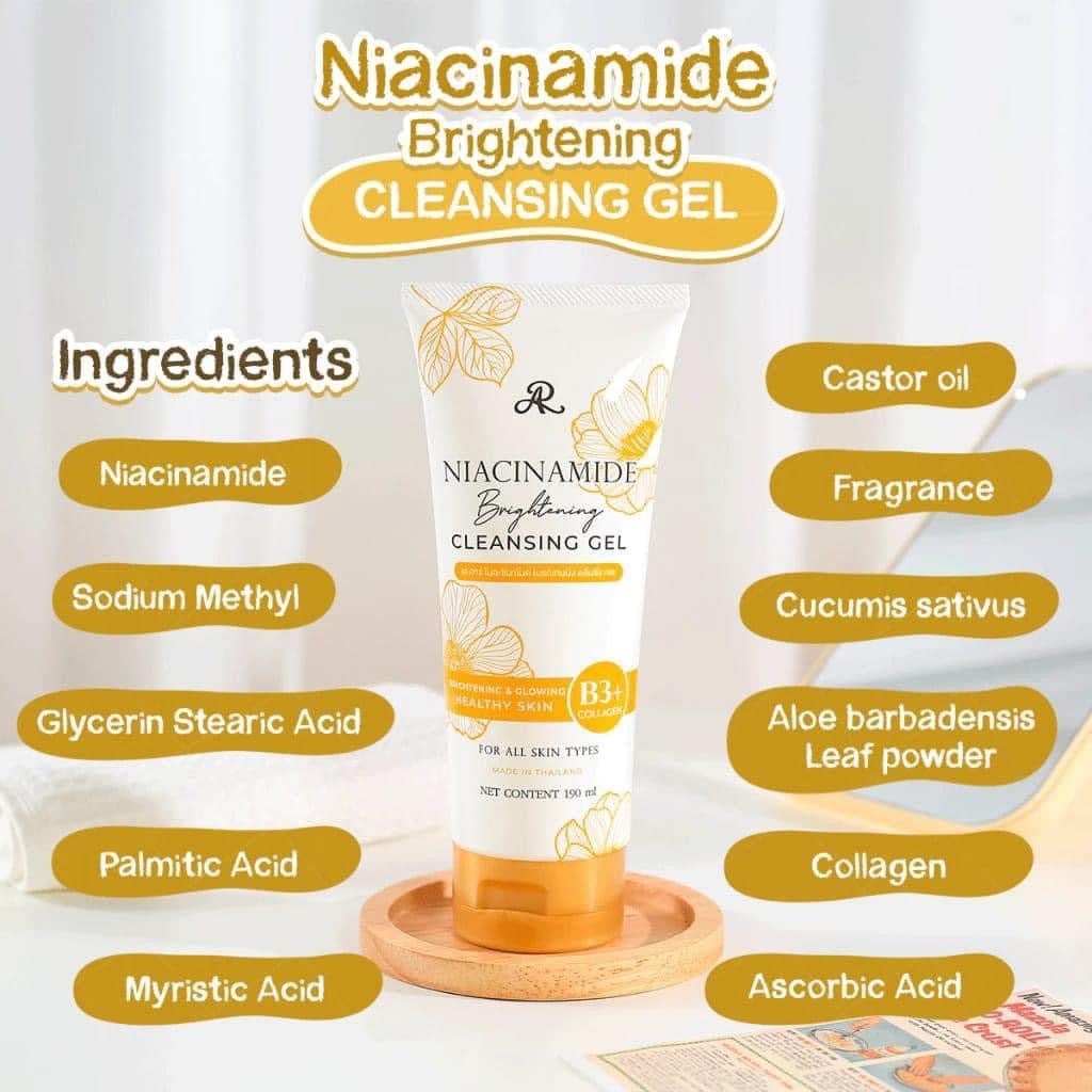 AR Niacinamide Brightening Cleansing Gel - 190ml