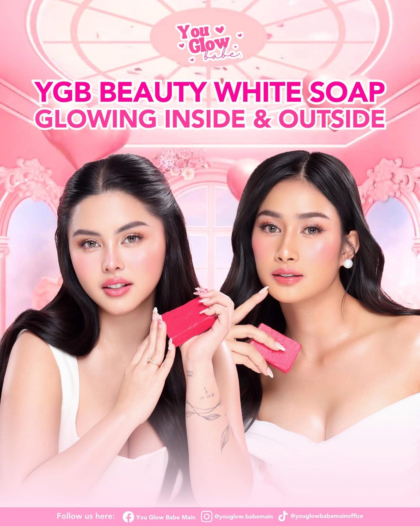 You Glow Babe Beauty White Soap - ( 5 x 70g soap )
