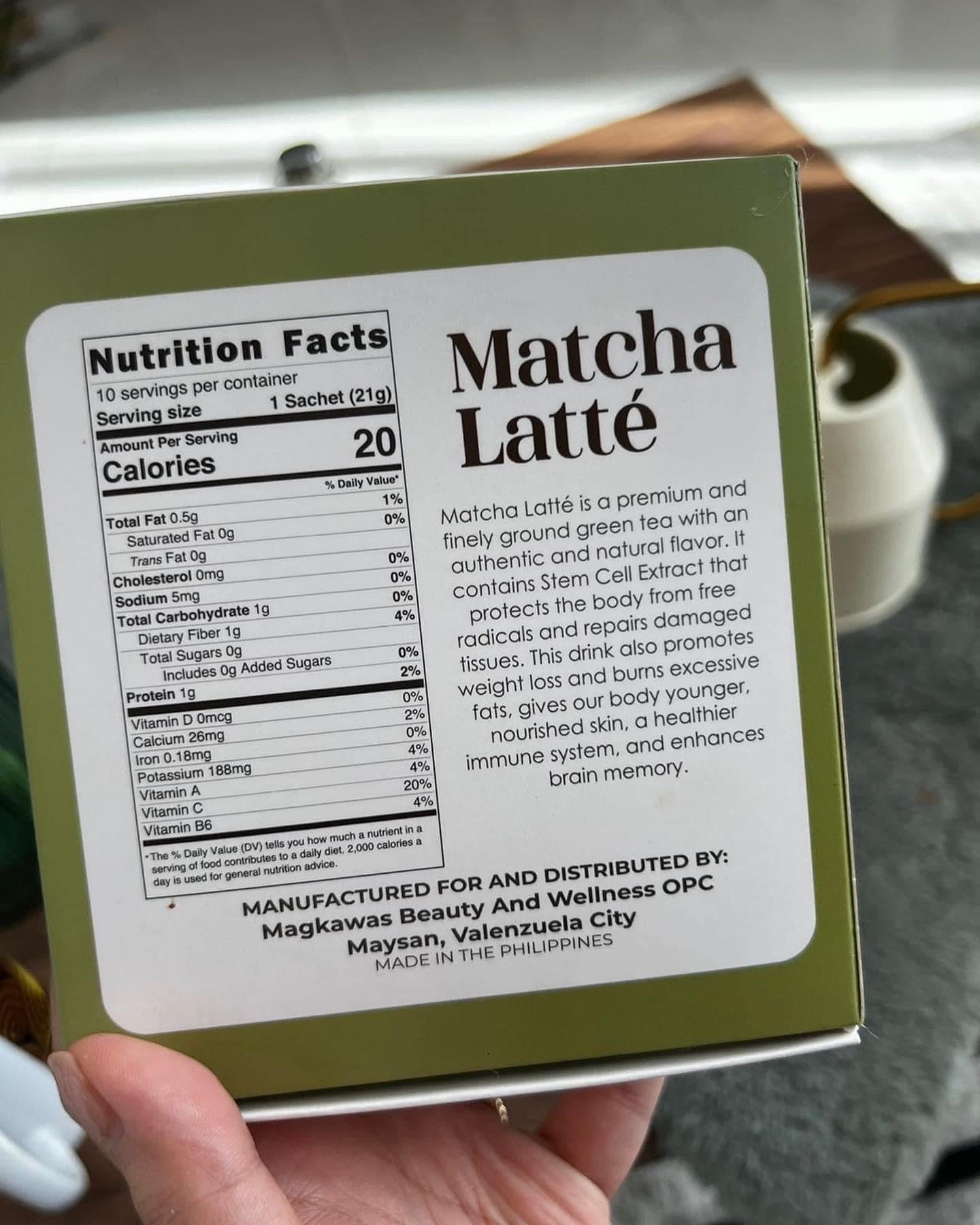 Luxe Slim Matcha Latte