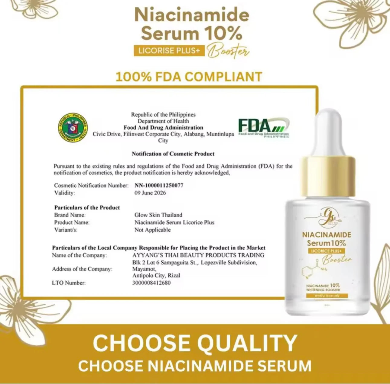 GST Niacinamide Serum 10%