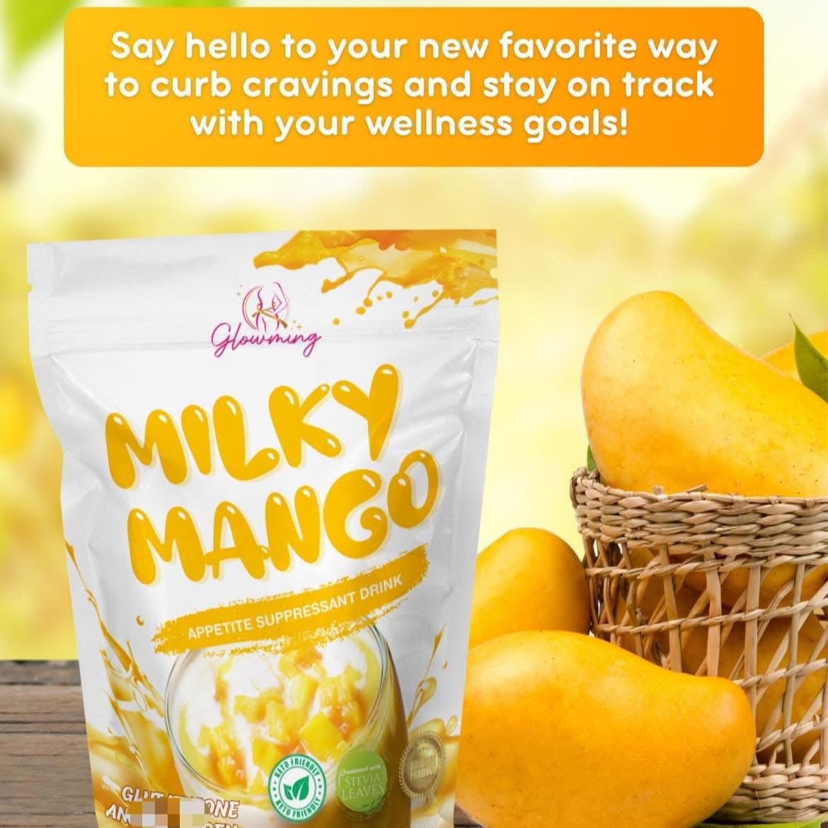 Glowming Milky Mango Drink