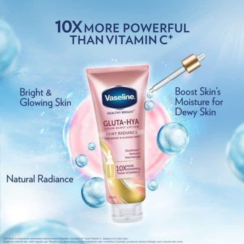 Vaseline Gluta Hya Serum Lotion - Dewy Radiance