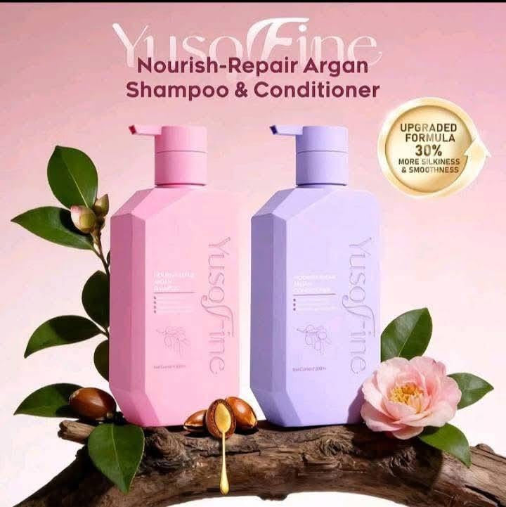 YUSOFINE SHAMPOO AND CONDITIONER 🧴