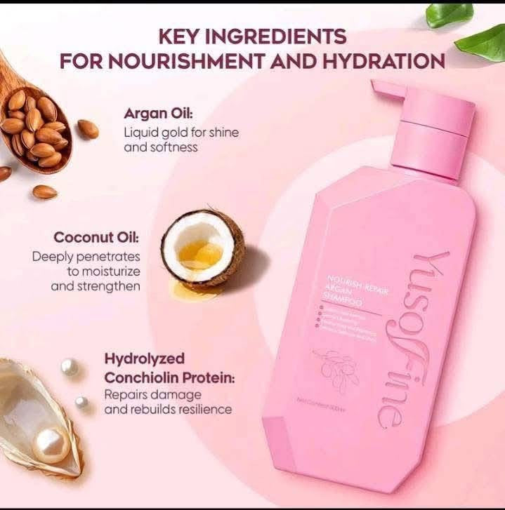 YUSOFINE SHAMPOO AND CONDITIONER 🧴