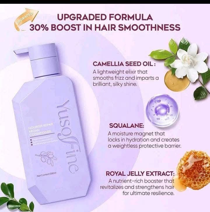 YUSOFINE SHAMPOO AND CONDITIONER 🧴
