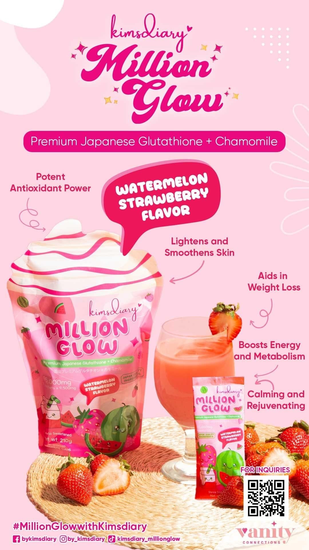 Million Glow Watermelon Strawberry