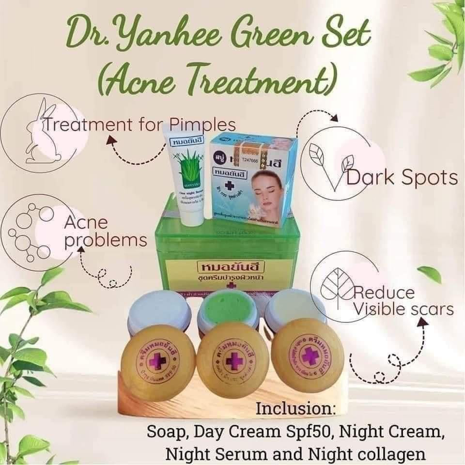 Dr. Yanhee Green Set ( Acne Treatment )