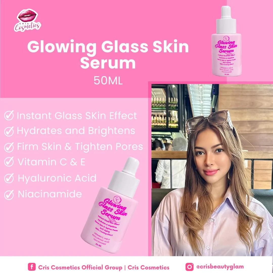 Cris Cosmetics Glowing Glass Skin Serum - 50ml