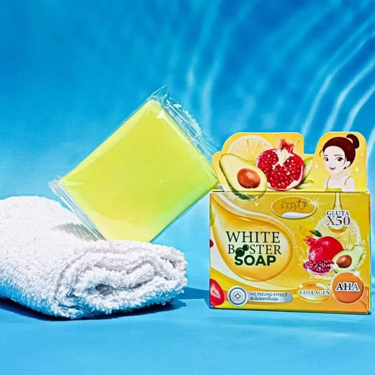 White Booster Soap