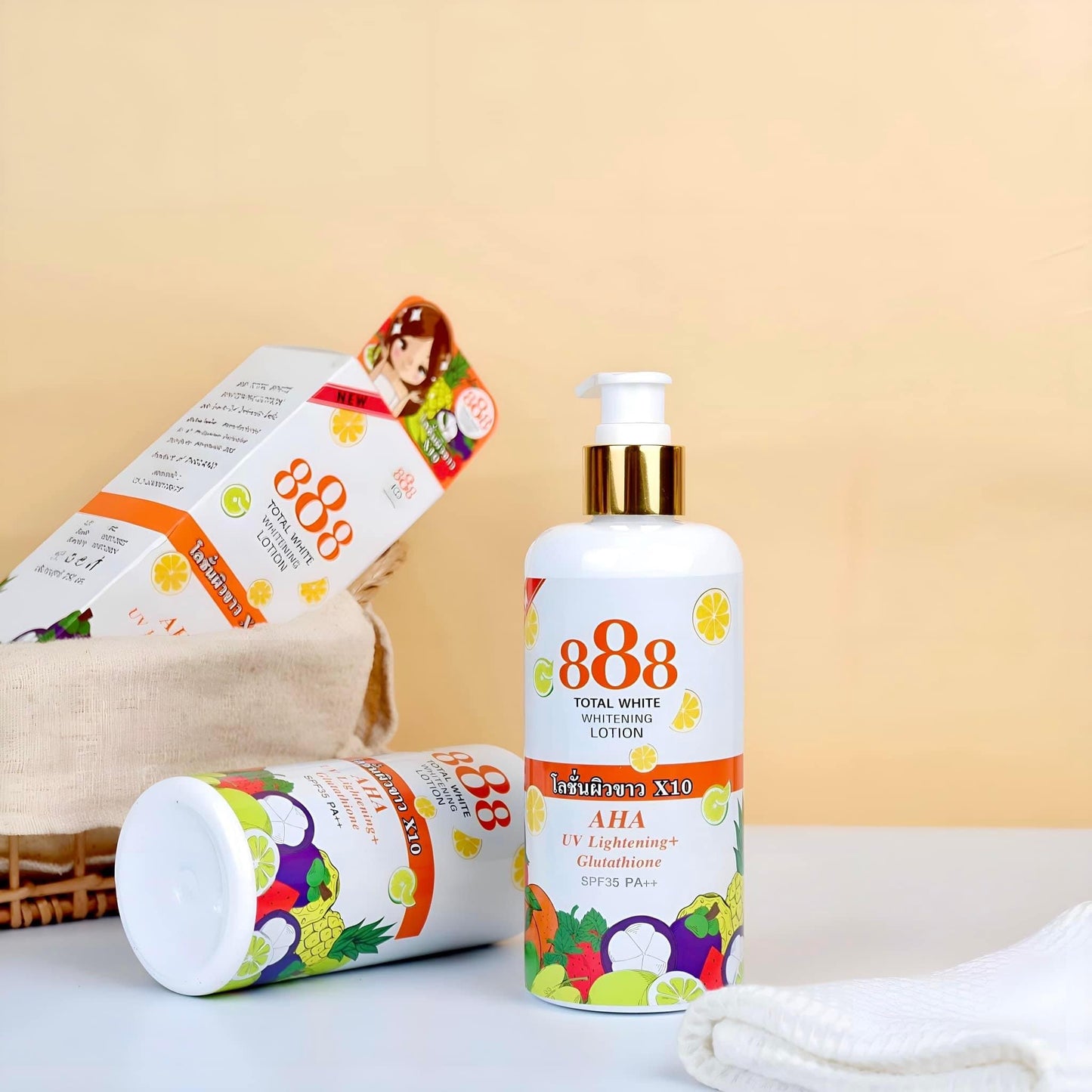 888 Total White - Whitening Lotion