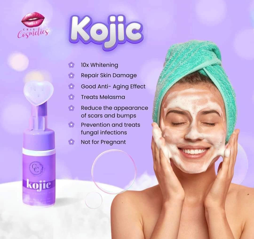 Kojic Facial Foaming Wash - Cris Cosmetics - 100ml