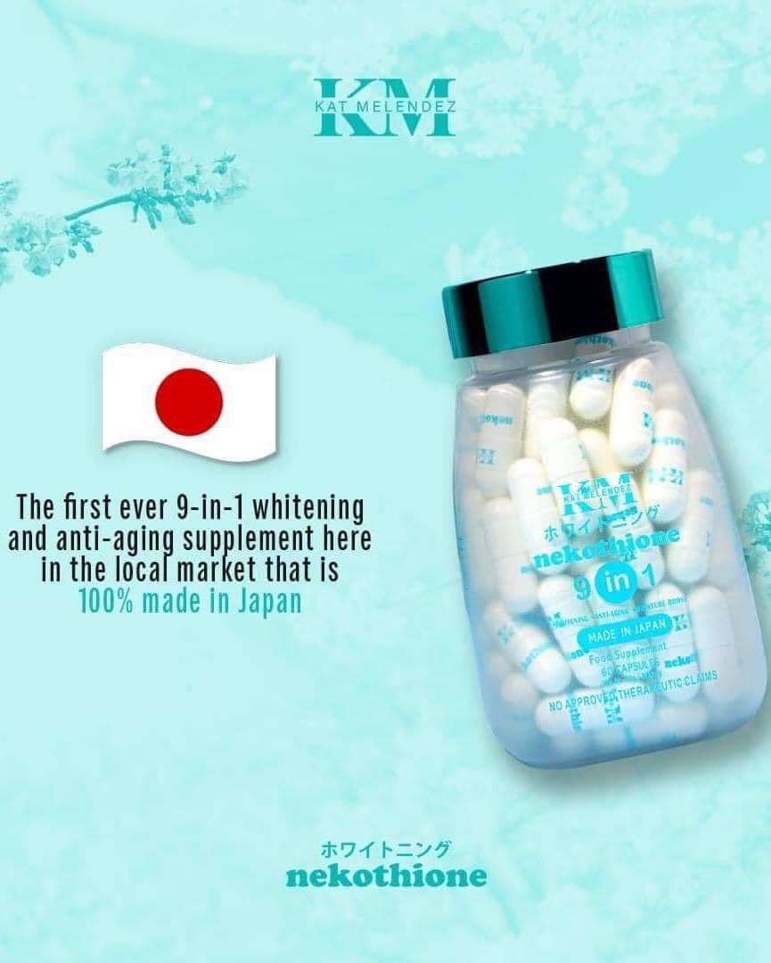 Nekothione 9in1 - Made in Japan 60capsule - HerSkin