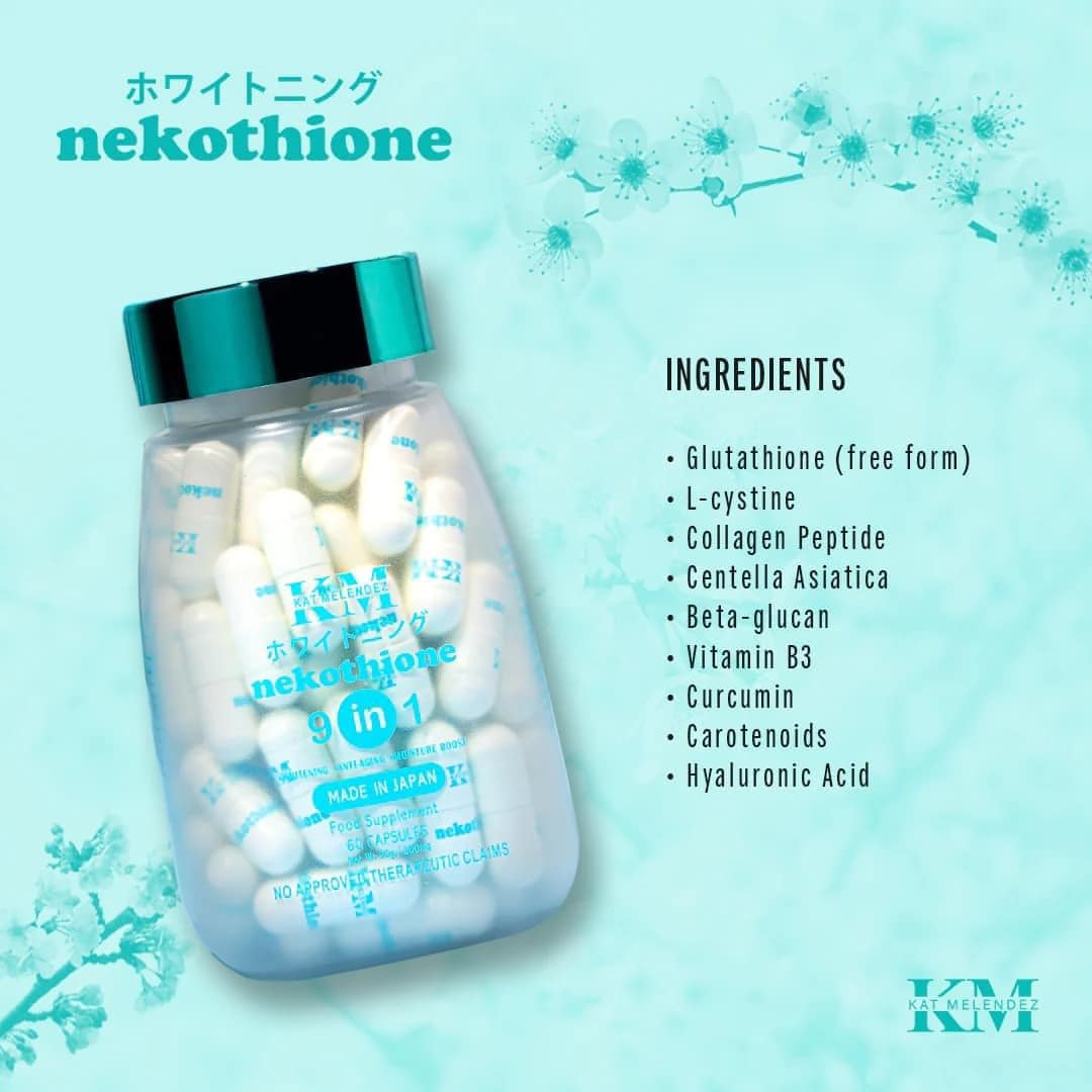 Nekothione 9in1 - Made in Japan 60capsule - HerSkin