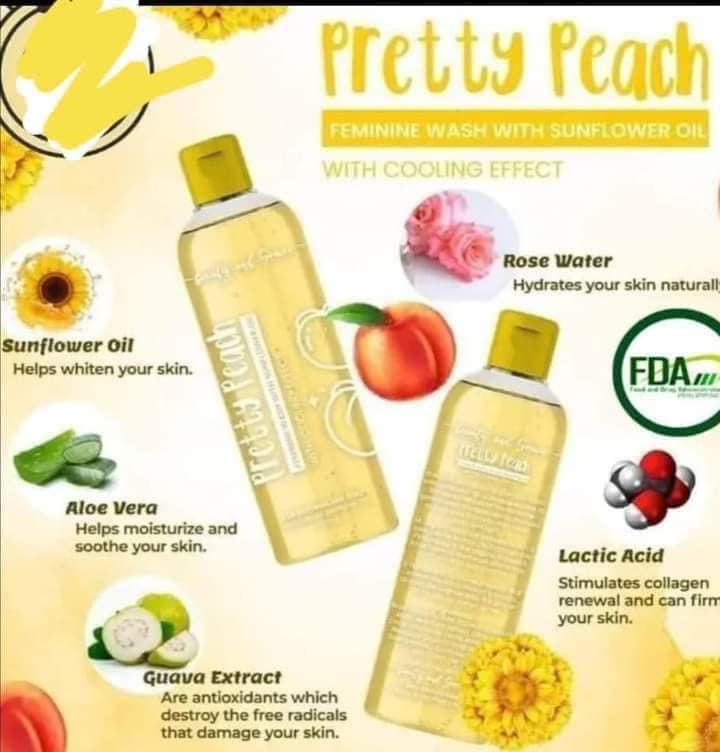 Pretty Peach Feminine Wash - 150ml