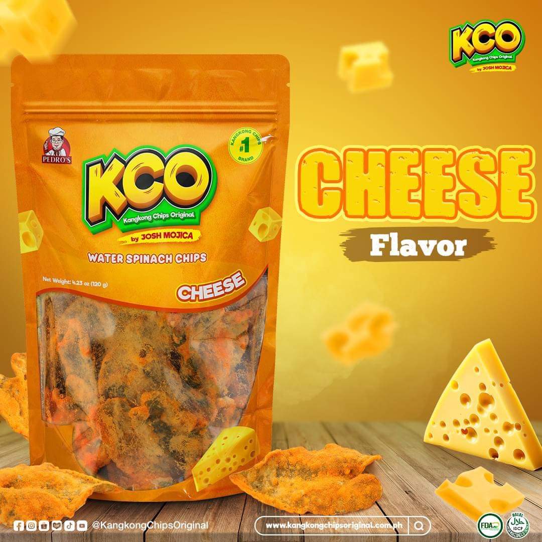 KCO Kangkong Chips - Cheese - 120g