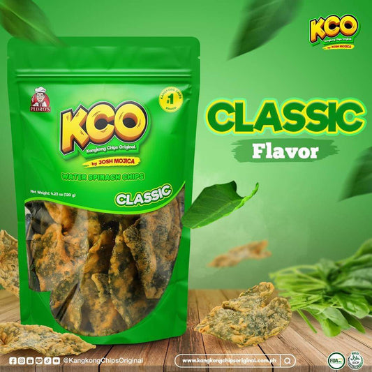 KCO Kangkong Chips - Classic - 120g